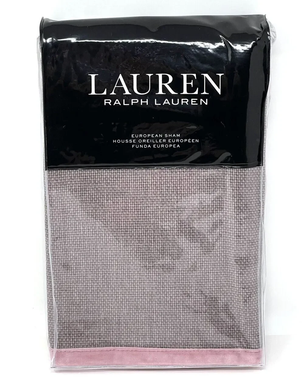LAUREN Ralph Lauren CLAUDIA VELVET TRIM EURO Pillow SHAM Size 26 X 26